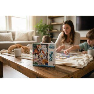 Master Pieces Playful Paws Puuurfectly Adorable 300 Piece EZ-Grip Jigsaw Puzzle